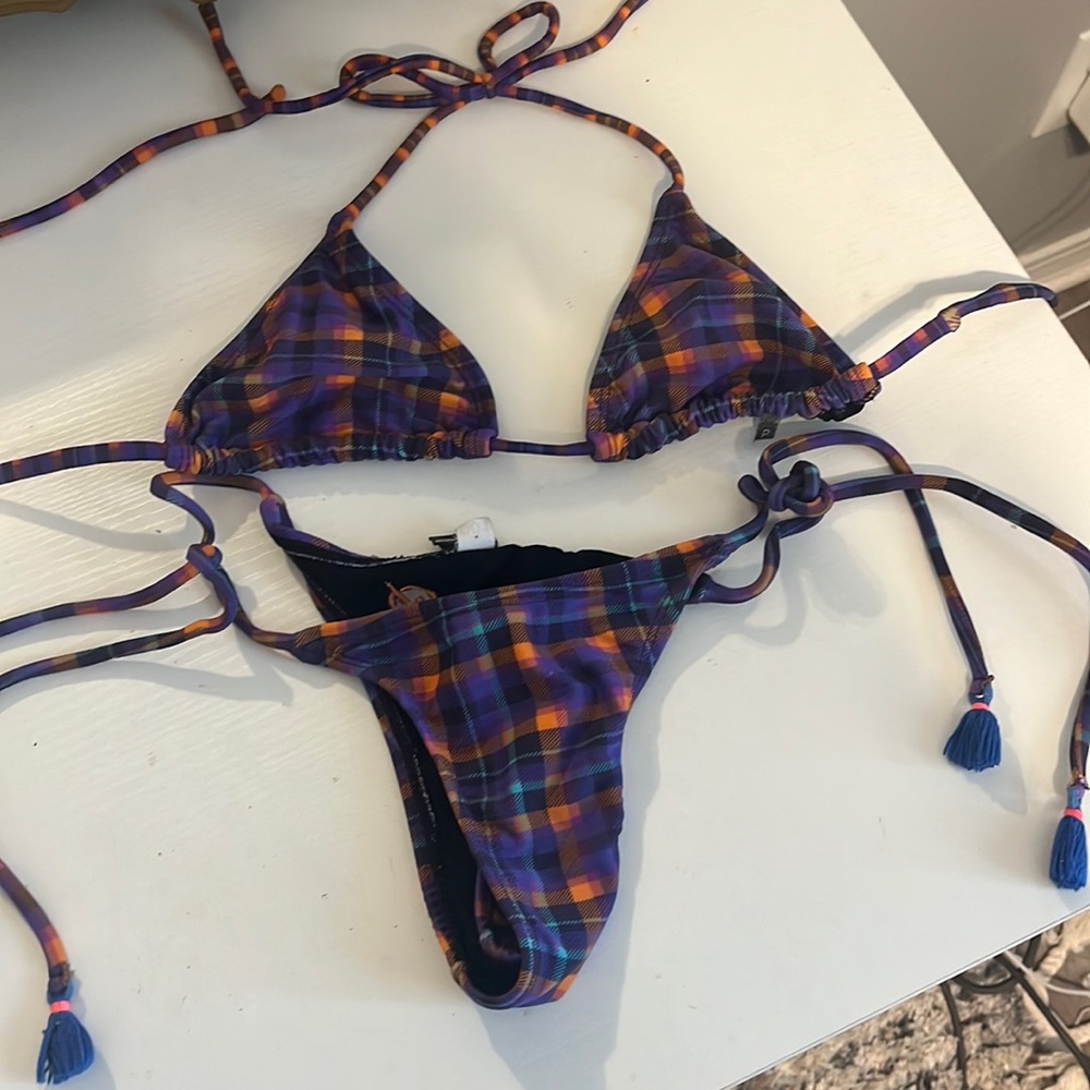 Plaid bikini